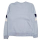 Womens Blue Fila Spellout Crewneck Jumper
