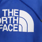 Mens Blue The North Face Spellout Hoodie Jumper