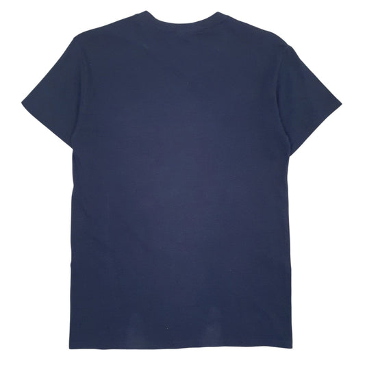 Mens Navy Gildan Binghamton Rumble Ponies Baseball  T Shirt