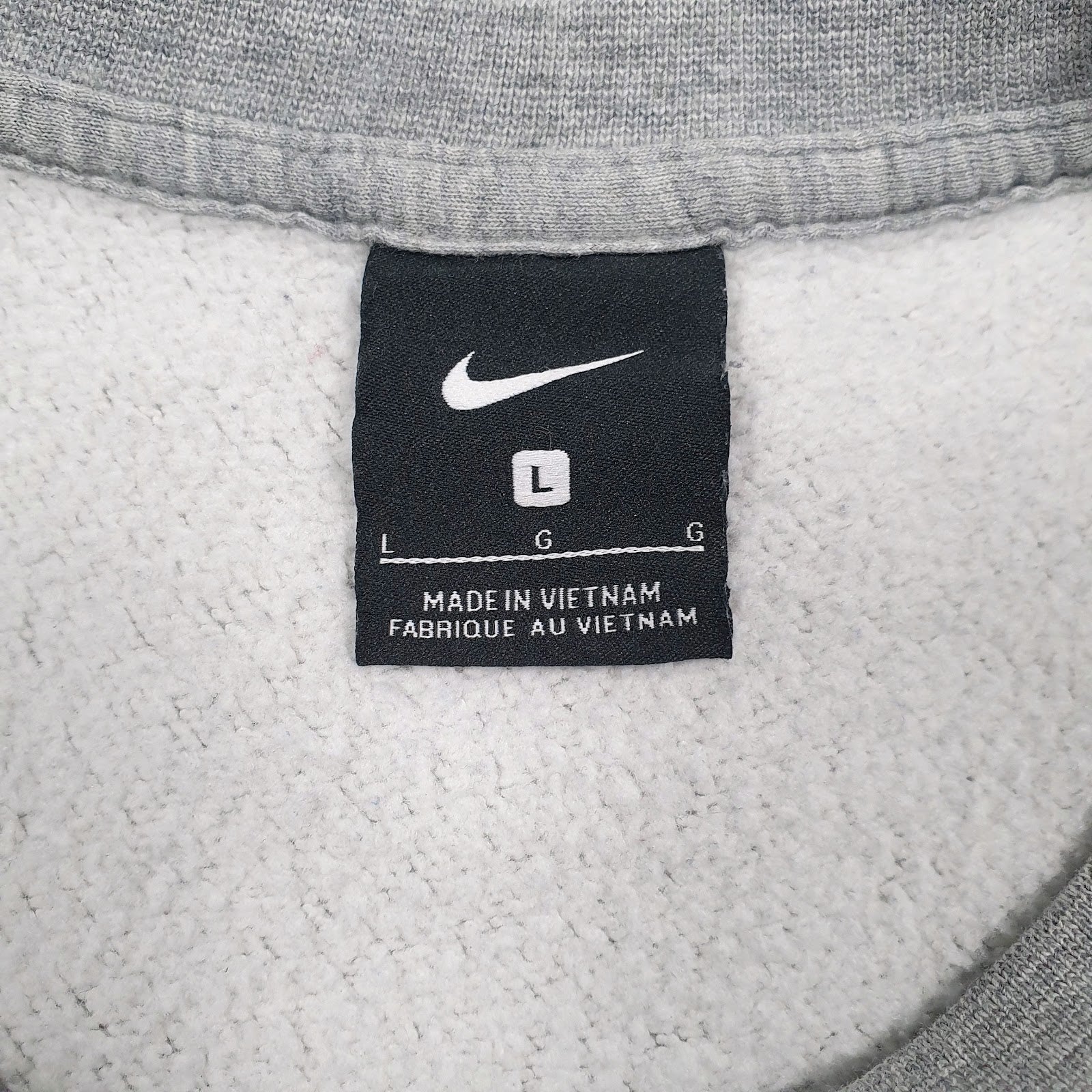 Mens Grey Nike Grand Canyon University Crewneck Jumper