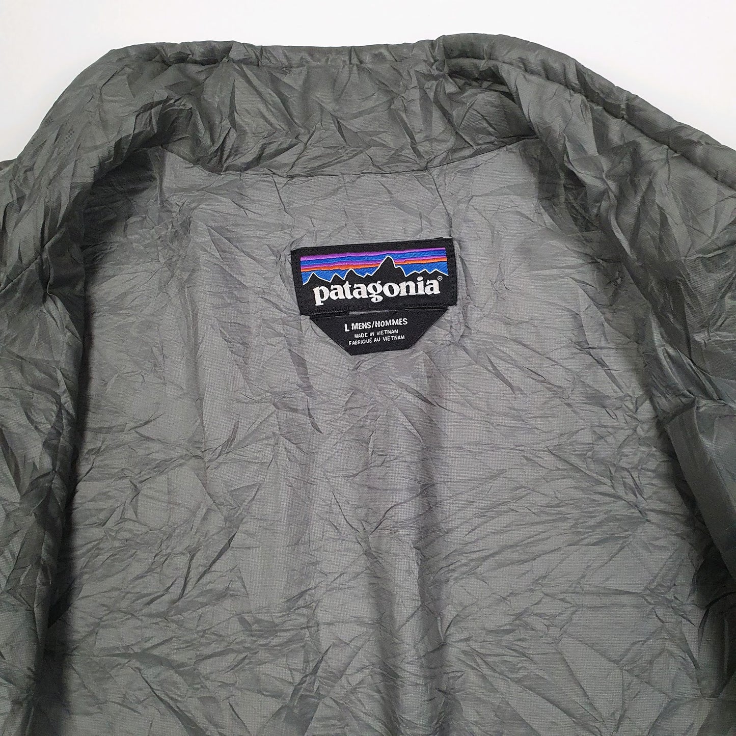 Mens Grey Patagonia Nano Puff  Coat
