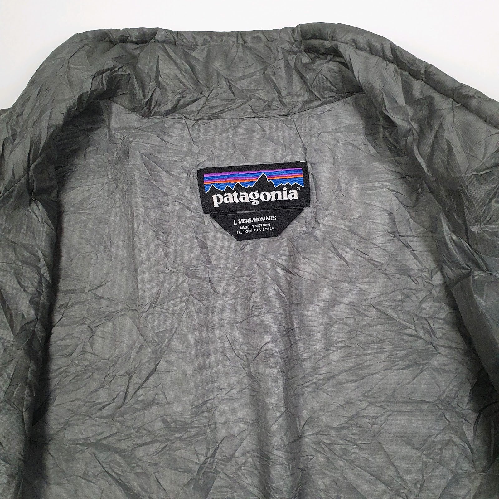 Mens Grey Patagonia Nano Puff  Coat