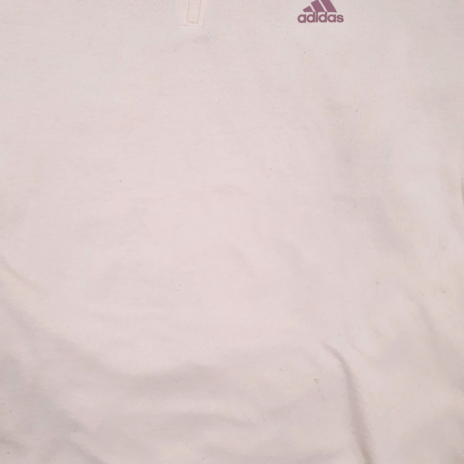 Womens Pink Adidas  Quarter Zip Jumper