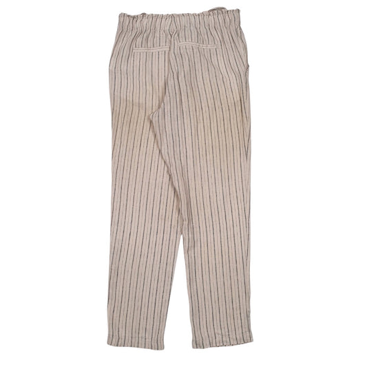 Womens Beige Omara Baggy  Trousers