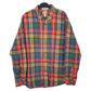 Mens Red L.L.Bean Flannel Long Sleeve Shirt