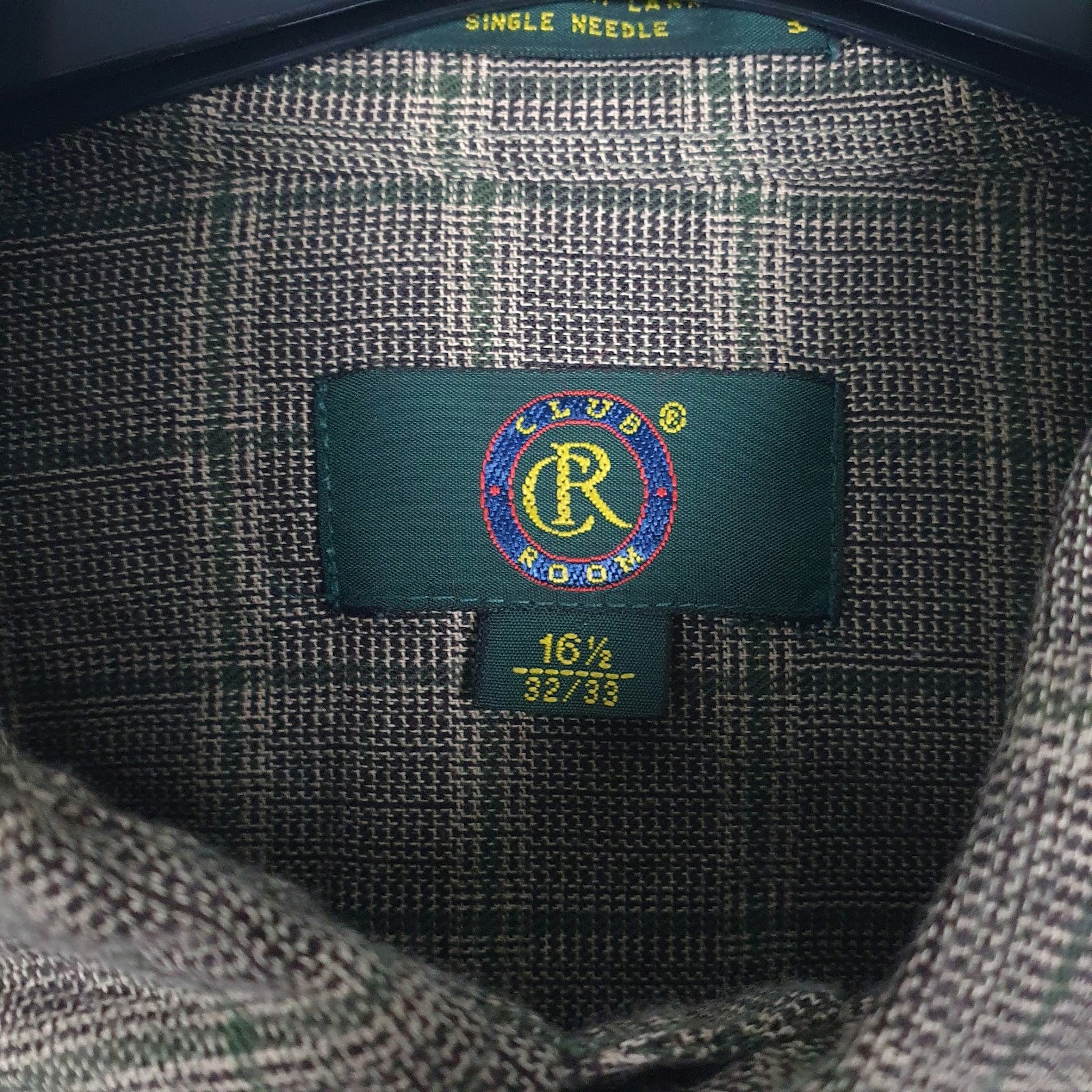 Mens Grey Club Room   Shirt