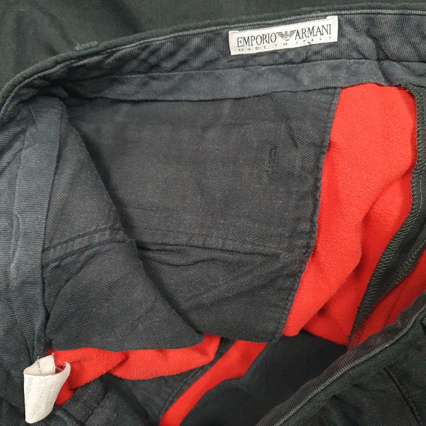 Mens Grey Emporio Armani   Trousers