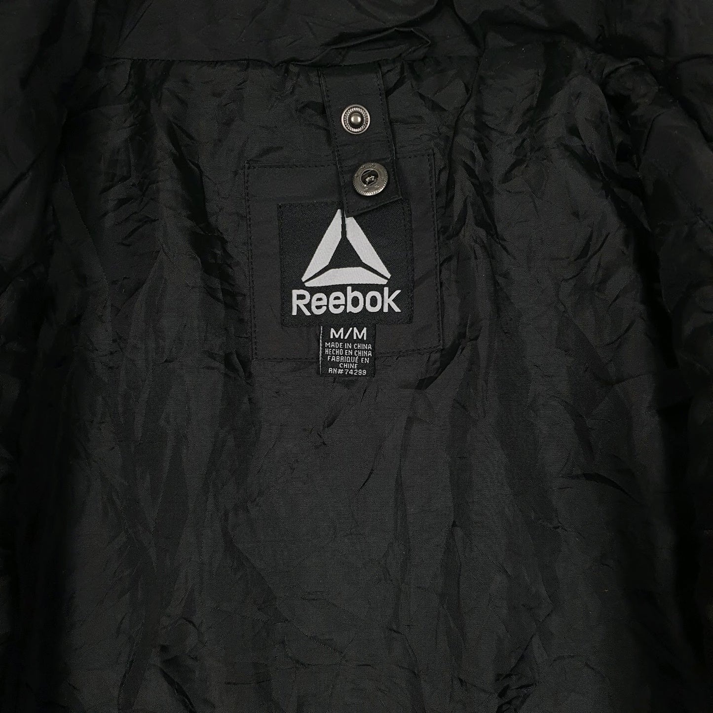 Womens Black Reebok   Coat