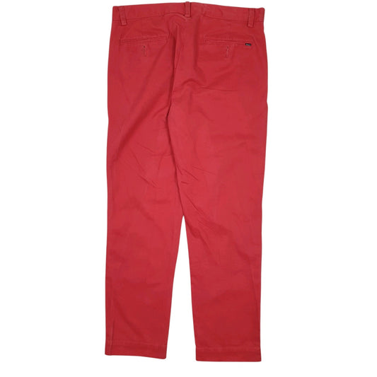 Mens Pink Polo Ralph Lauren Slim Fit  Trousers