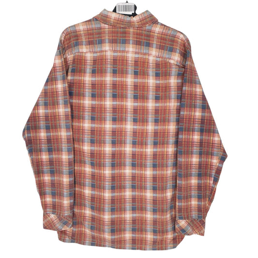 Mens Red Friendship Vintage Flannel  Shirt
