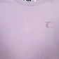 Womens Purple Fila  Crewneck Jumper