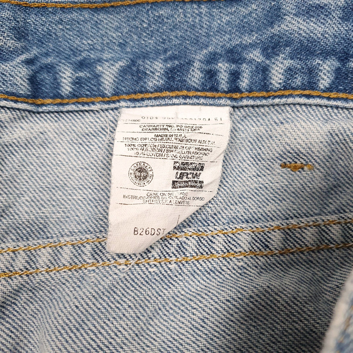 Mens Blue Carhartt   Shorts