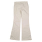 Womens Cream United Colours Of Benneton Low Rise  Trousers