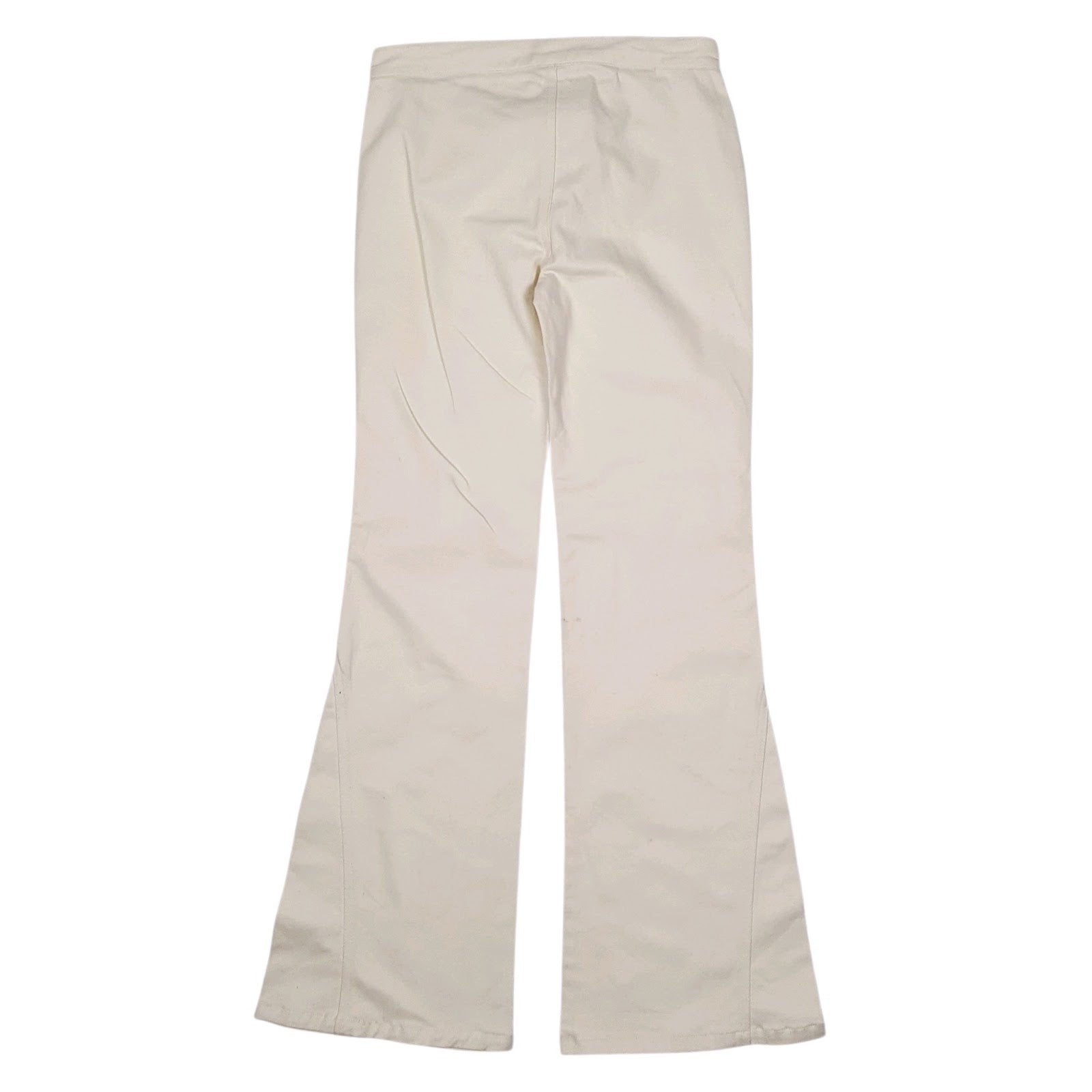 Womens Cream United Colours Of Benneton Low Rise  Trousers
