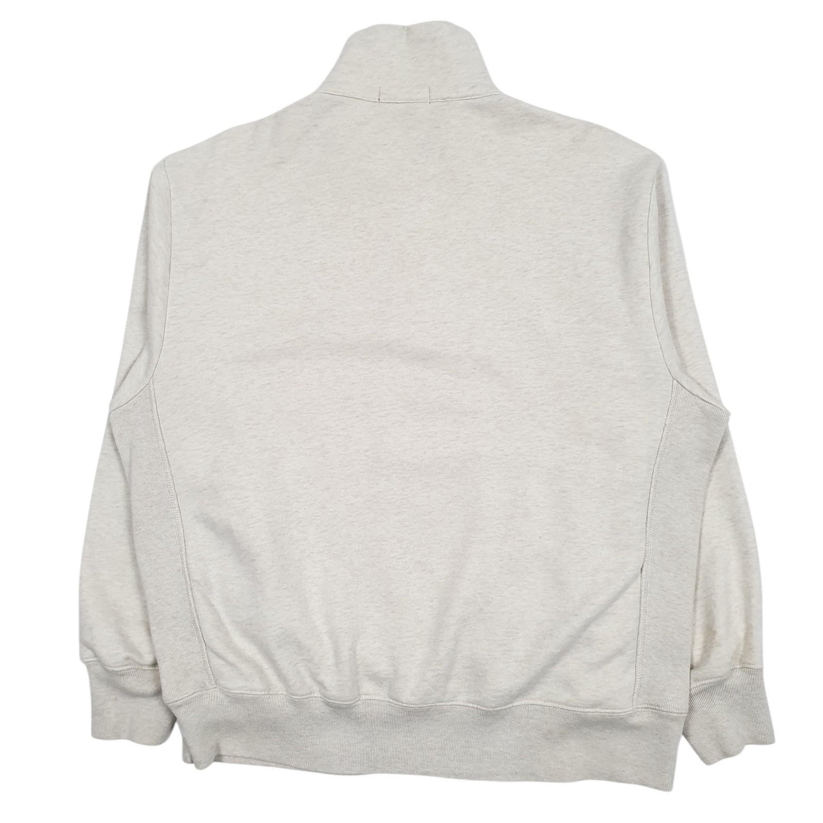 Mens Beige Nautica  Quarter Zip Jumper
