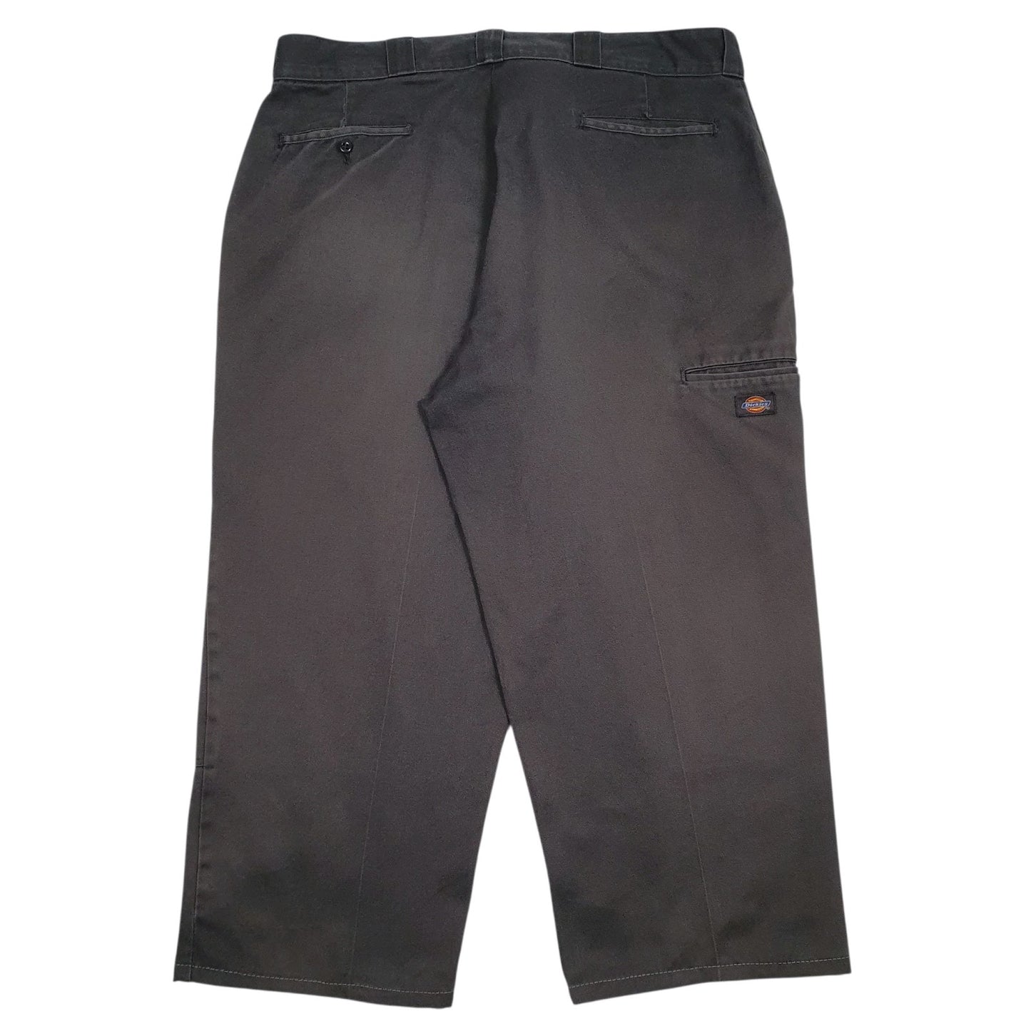 Mens Grey Dickies Workwear Double Knees  Trousers