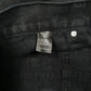 Mens Black Rude Distressed  Shorts