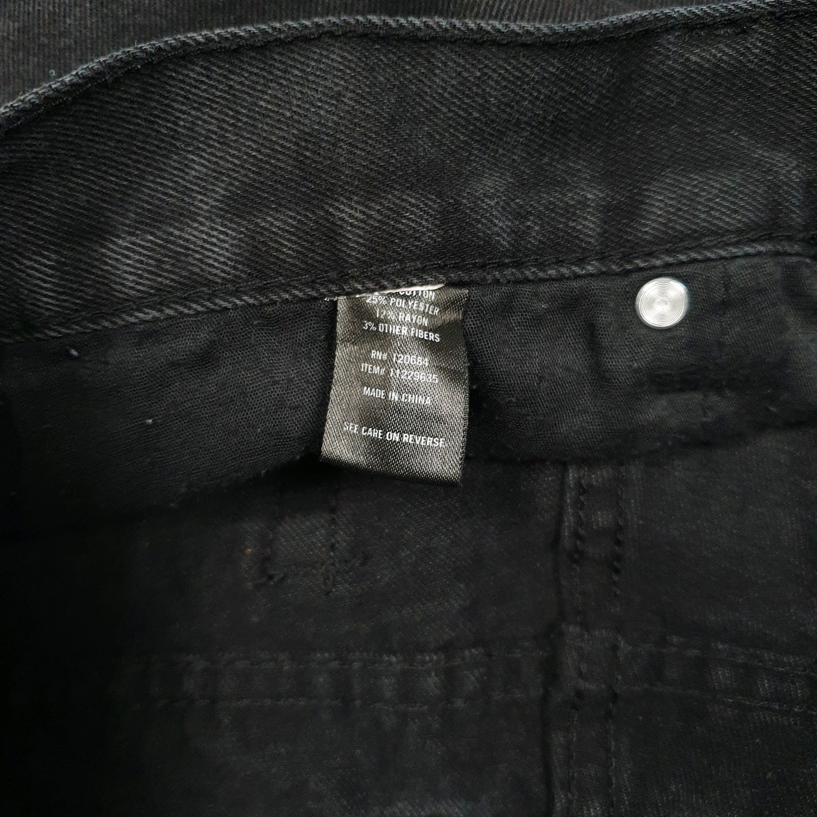 Mens Black Rude Distressed  Shorts