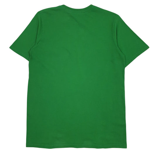 Mens Green Nike  Full Zip T Shirt