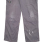 Mens Grey Dickies Workwear Double Knees  Trousers