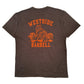Mens Brown Weak Things Break Westside Barbell  T Shirt