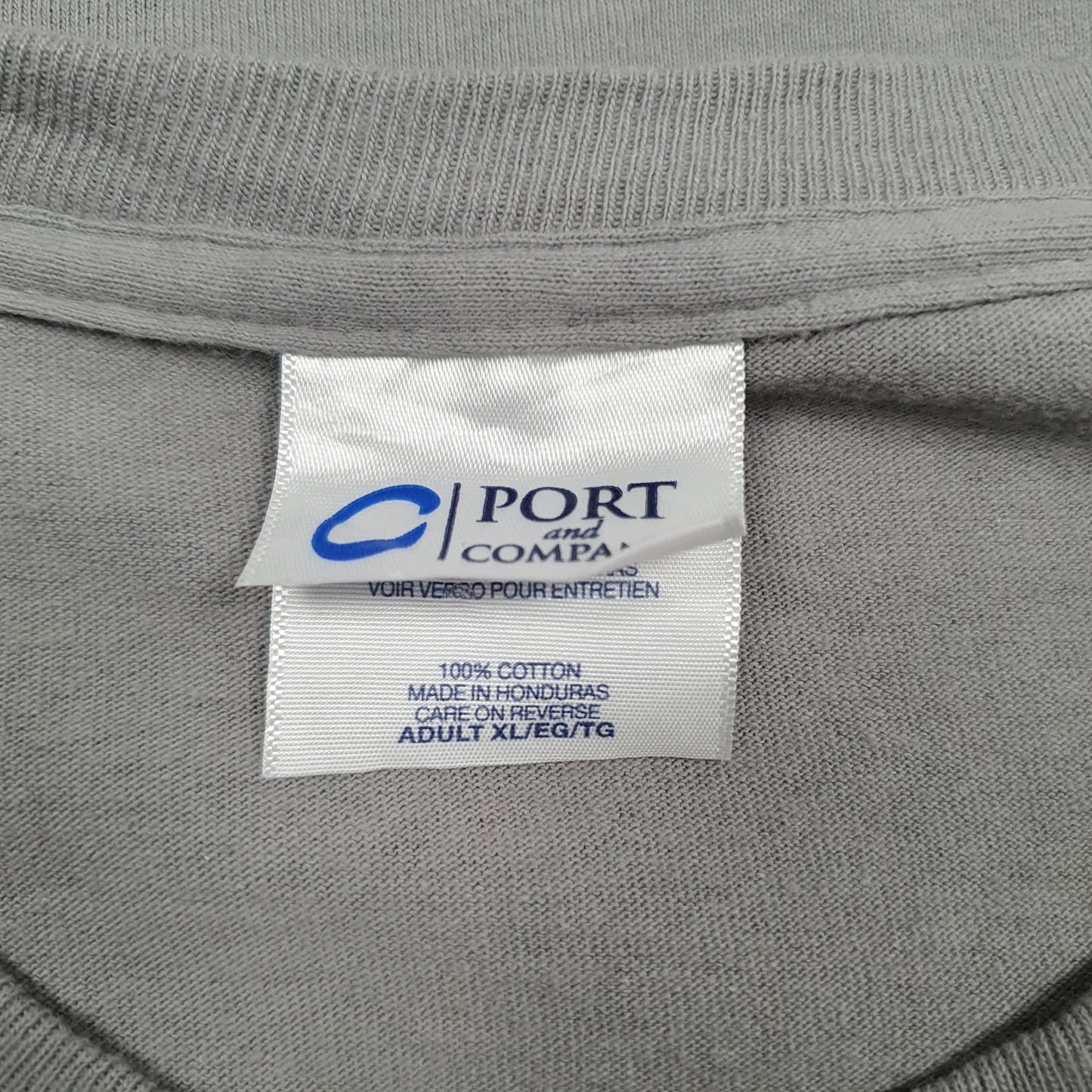 Mens Grey Port & Company Seattle Majestics  T Shirt