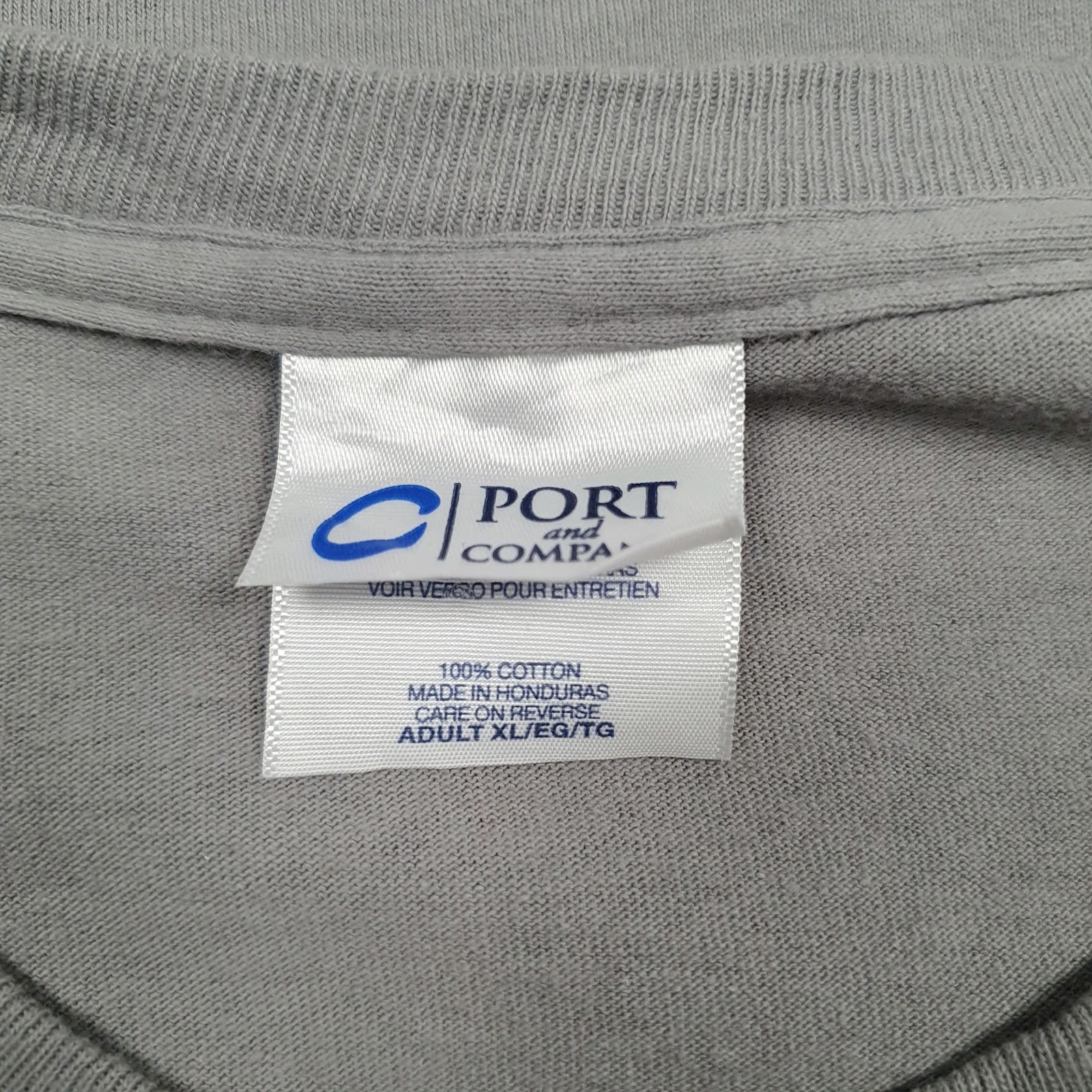 Mens Grey Port & Company Seattle Majestics  T Shirt