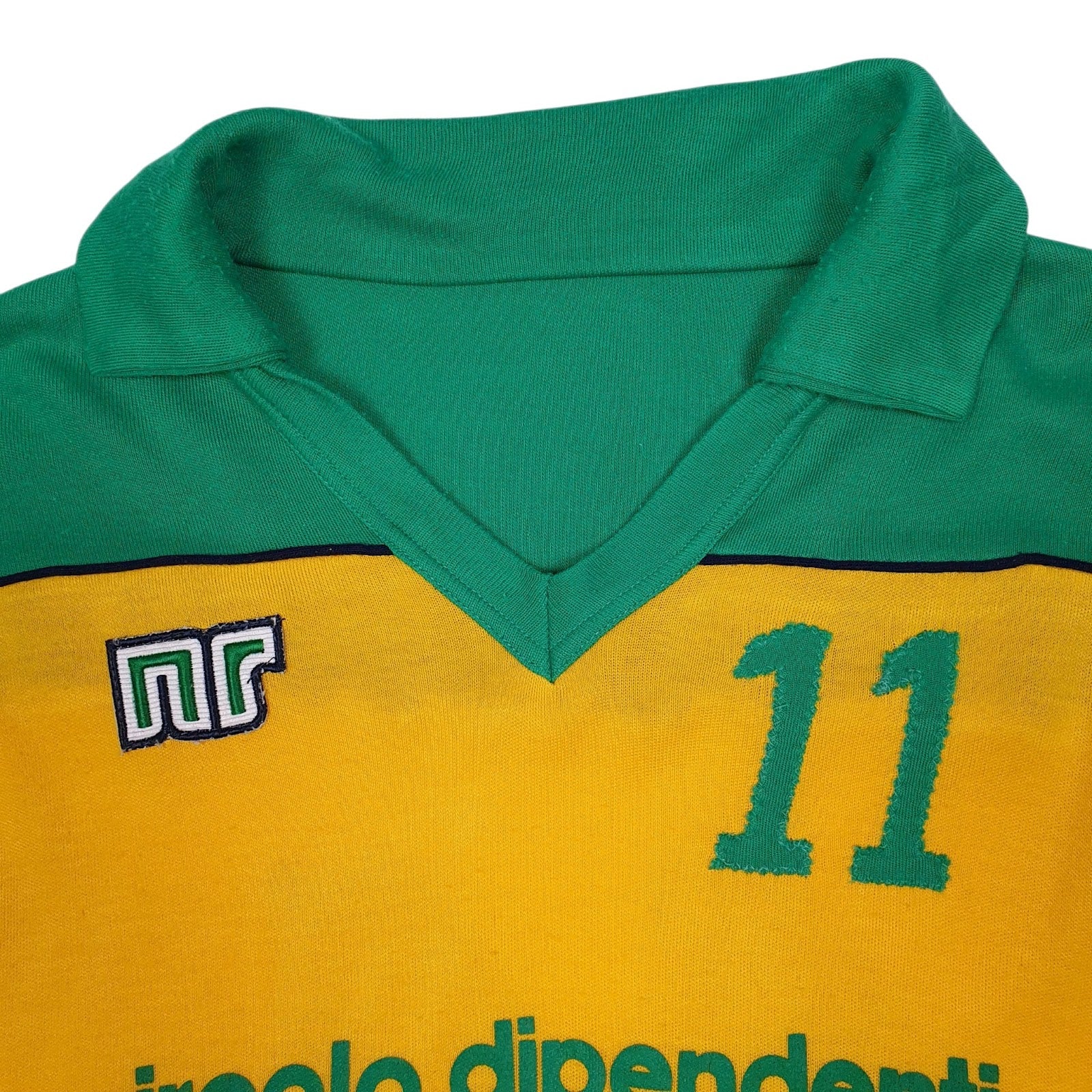 Mens Yellow Unbranded Football Jersey  T Shirt