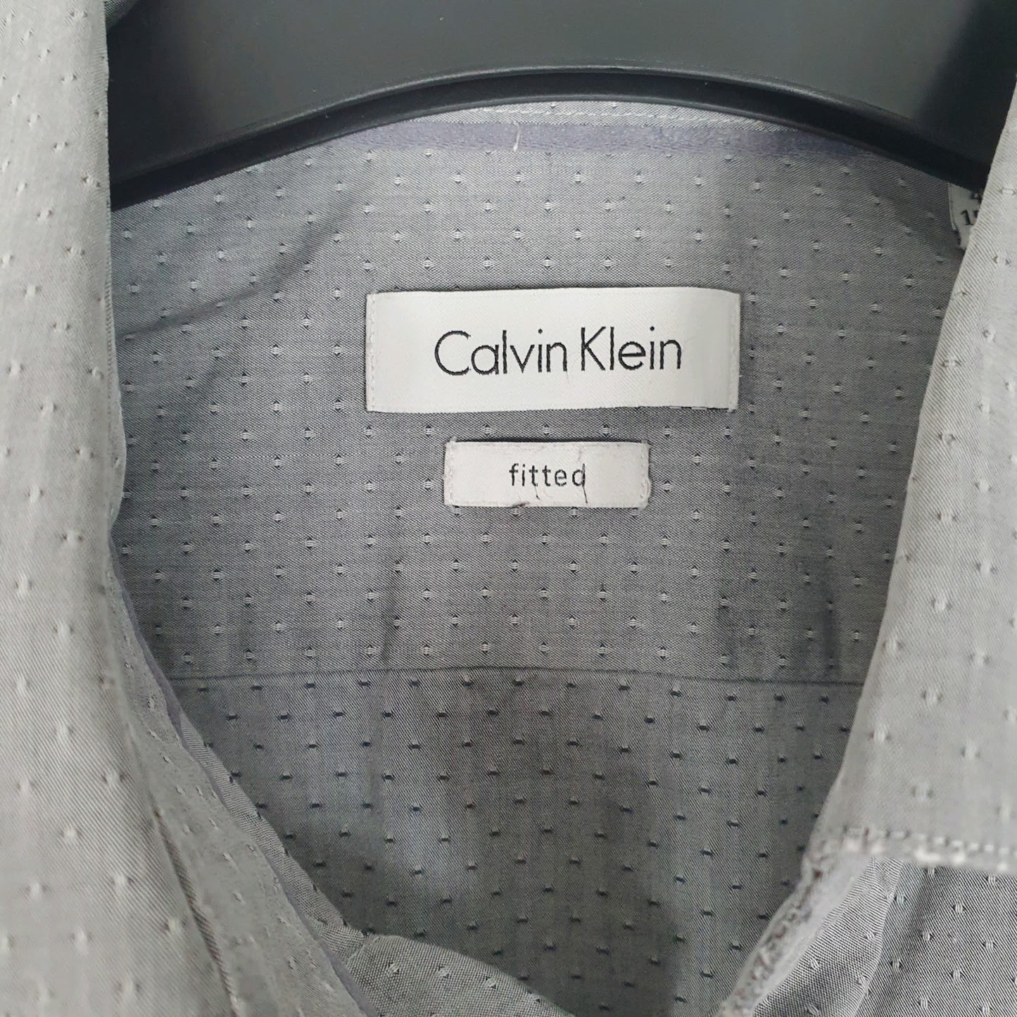 Mens Grey Calvin Klein   Shirt