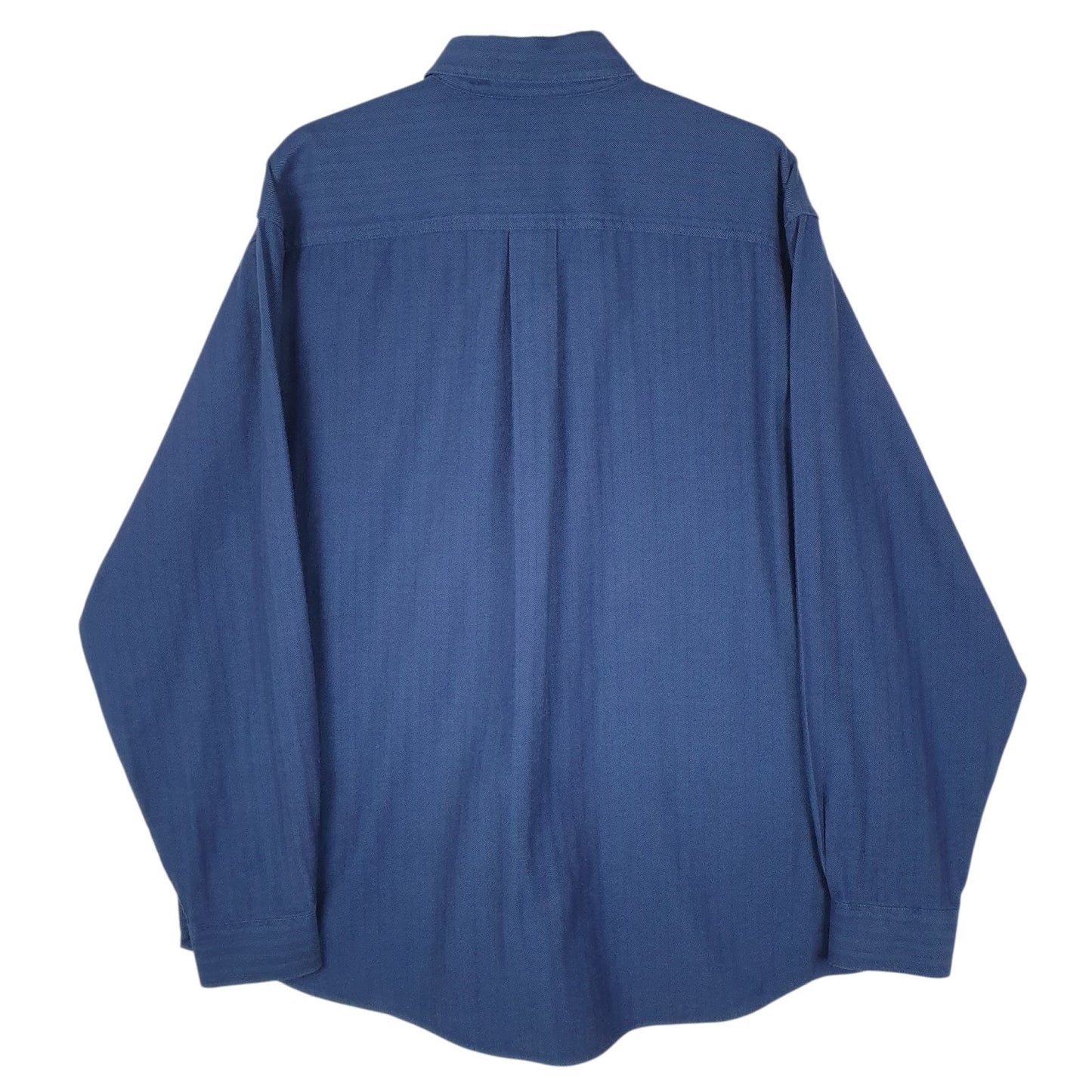 Mens Blue L.L.Bean   Shirt