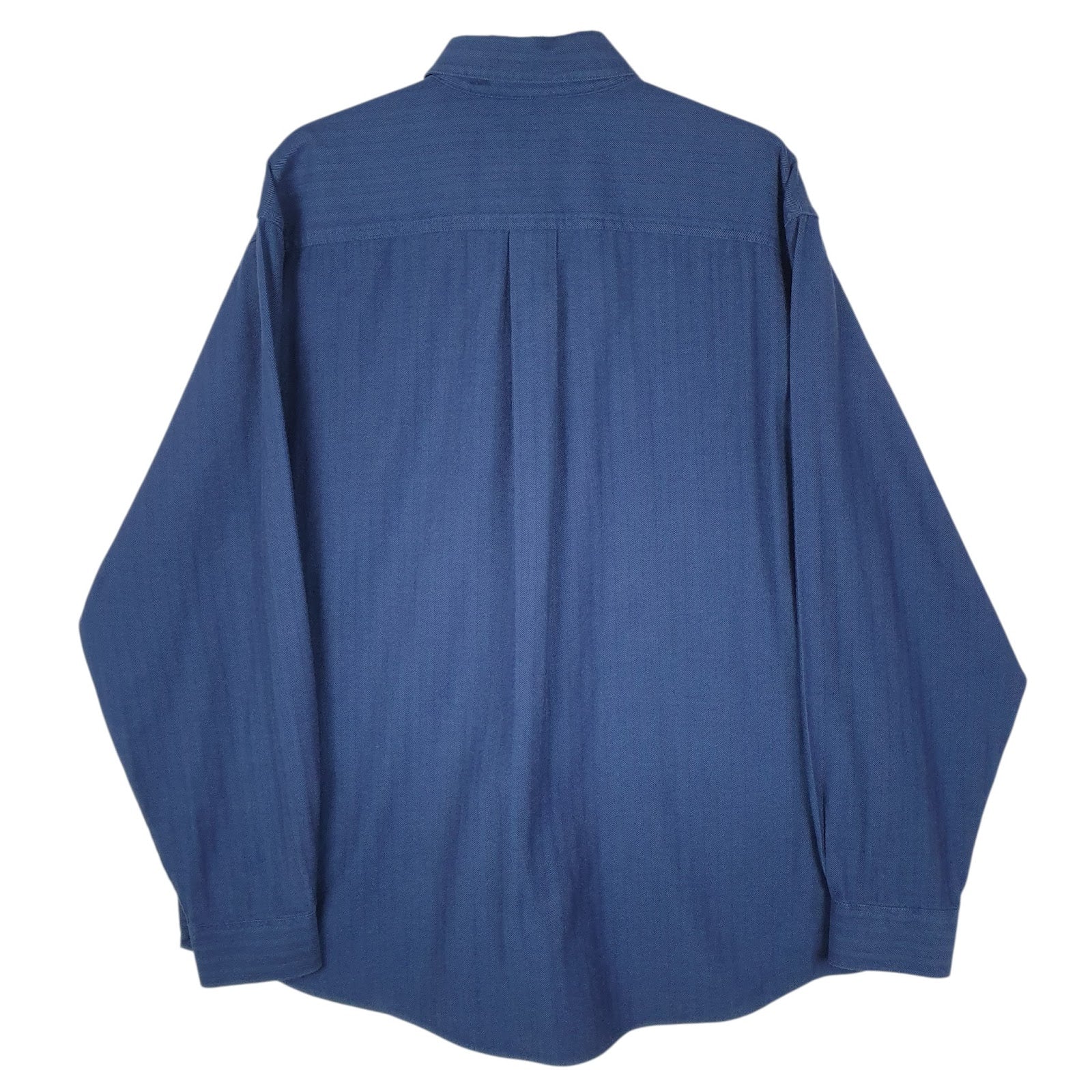 Mens Blue L.L.Bean   Shirt