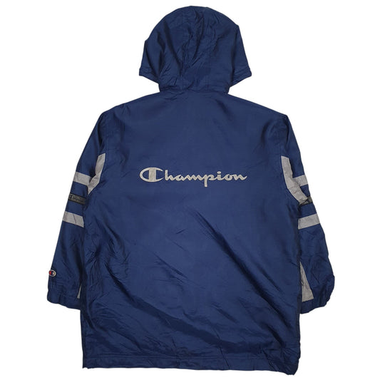Mens Blue Champion Vintage  Coat