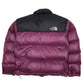 Mens Purple The North Face Nuptse Retro 1996  Coat