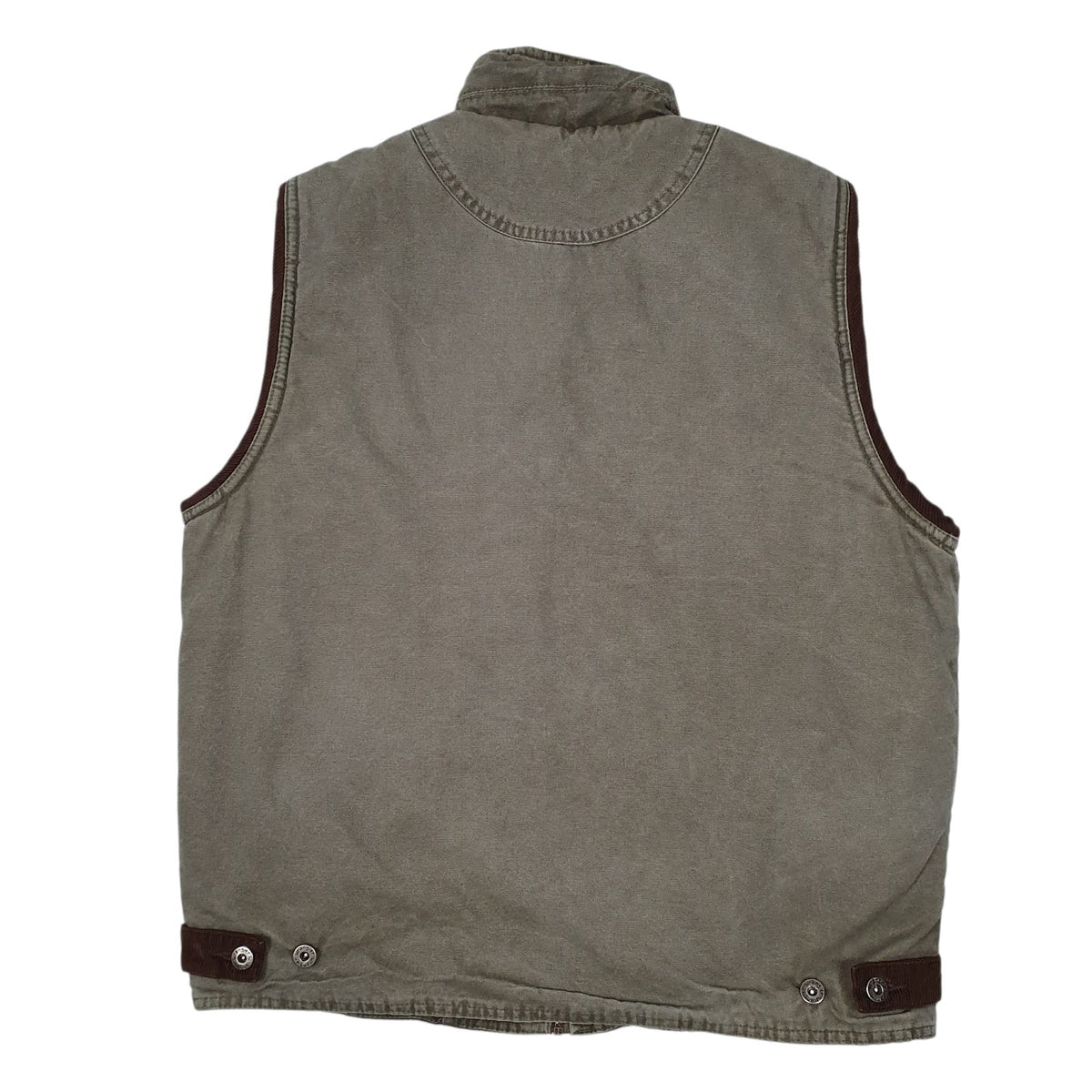 Mens Grey Wrangler Workwear Sherpa Lined Corduroy  Coat