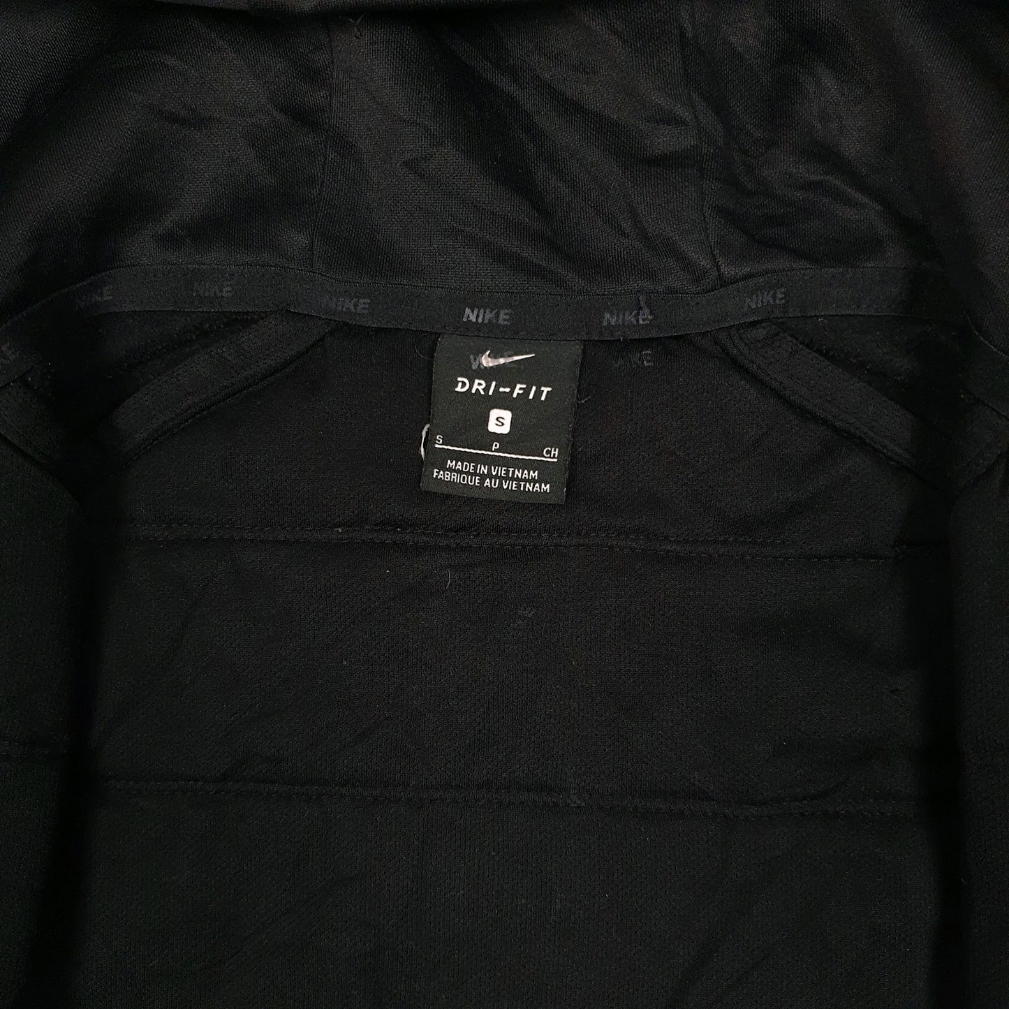 Mens Black Nike Dri Fit Puffer Softshell  Coat
