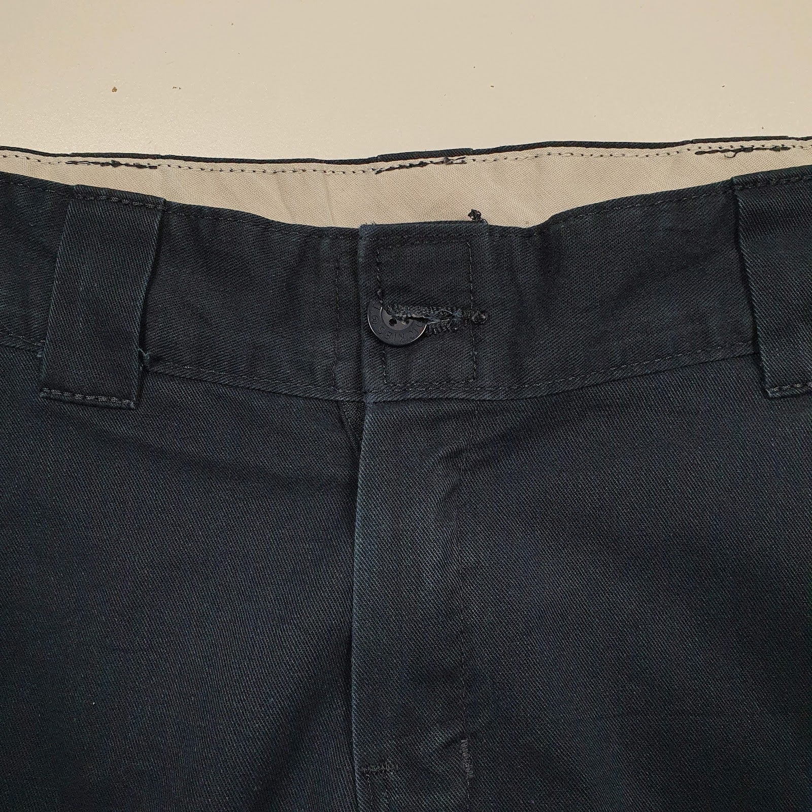 Mens Navy Dickies   Trousers