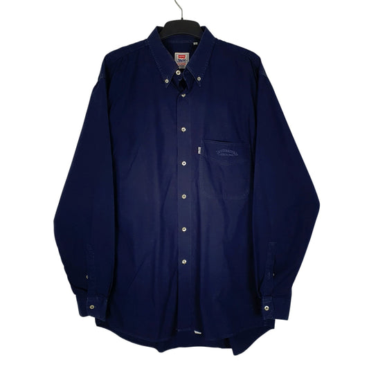 Mens Navy Levis  Long Sleeve Shirt