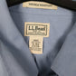 Mens Blue L.L.Bean   Shirt