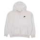 Mens White Nike  Hoodie Jumper