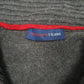 Mens Grey Trussardi  Quarter Zip Jumper