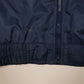 Mens Navy Starter Vintage 90s MLB Atlanta Braves Baseball Hoodie Coat