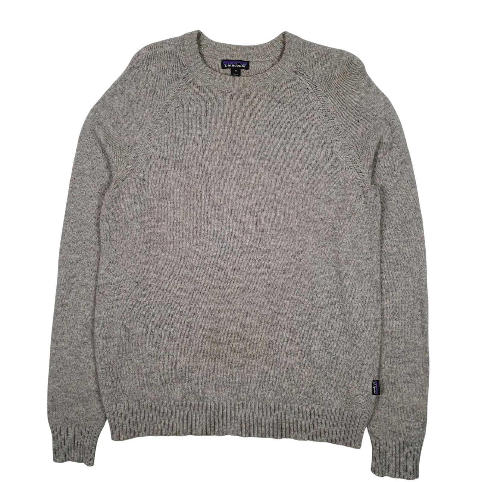 Mens Beige Patagonia  Crewneck Jumper