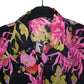 Womens Black Unbranded Floral  Shirt