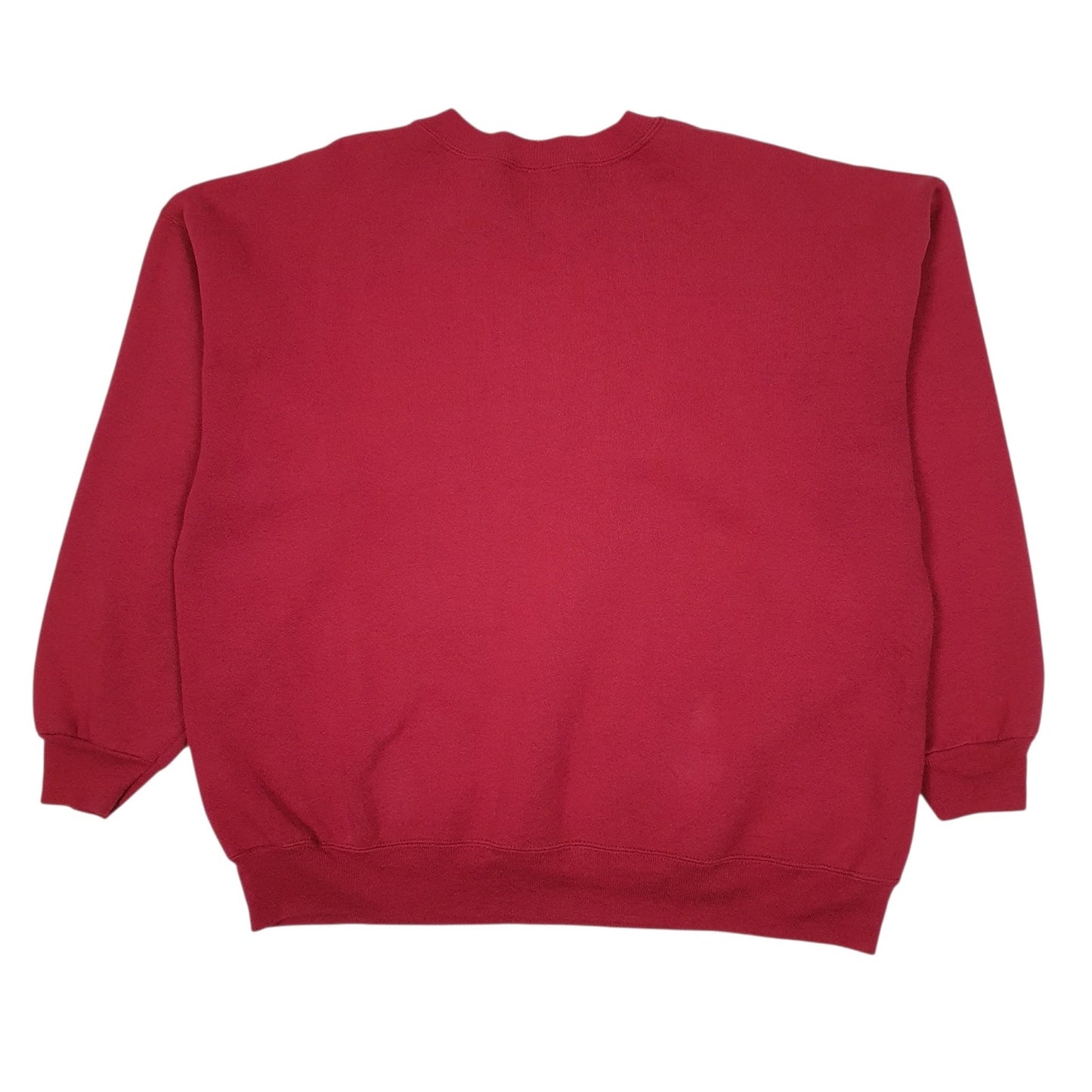 Mens Red Reebok Vintage 90s Crewneck Jumper