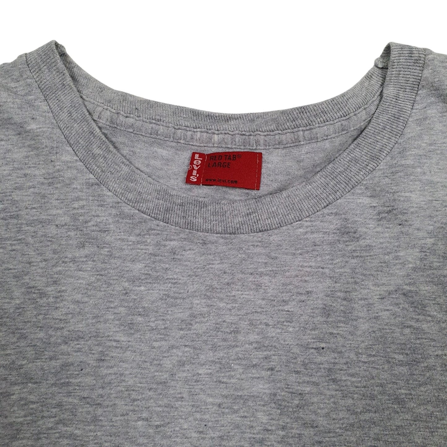 Mens Grey Levis   T Shirt
