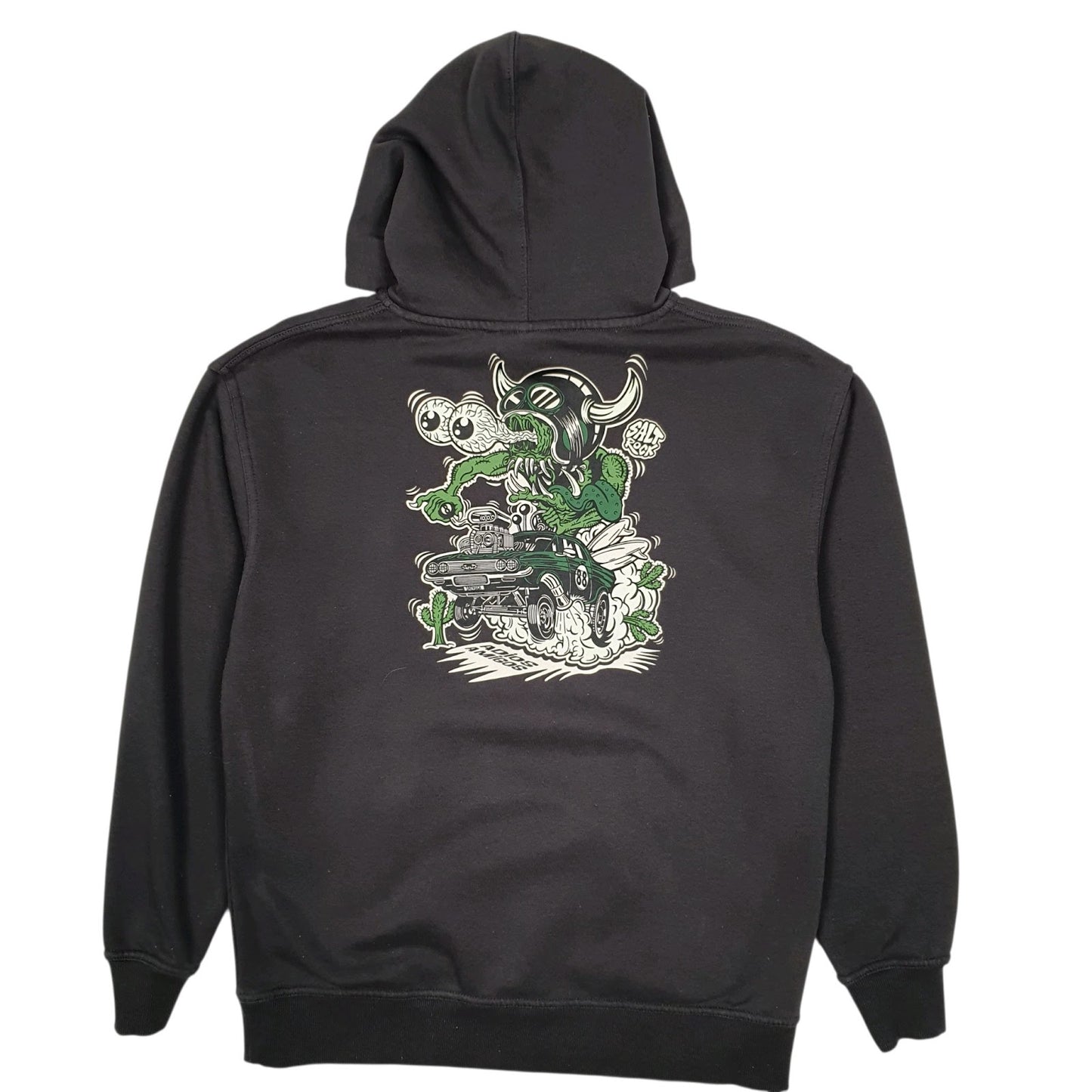 Mens Grey Saltrock  Hoodie Jumper