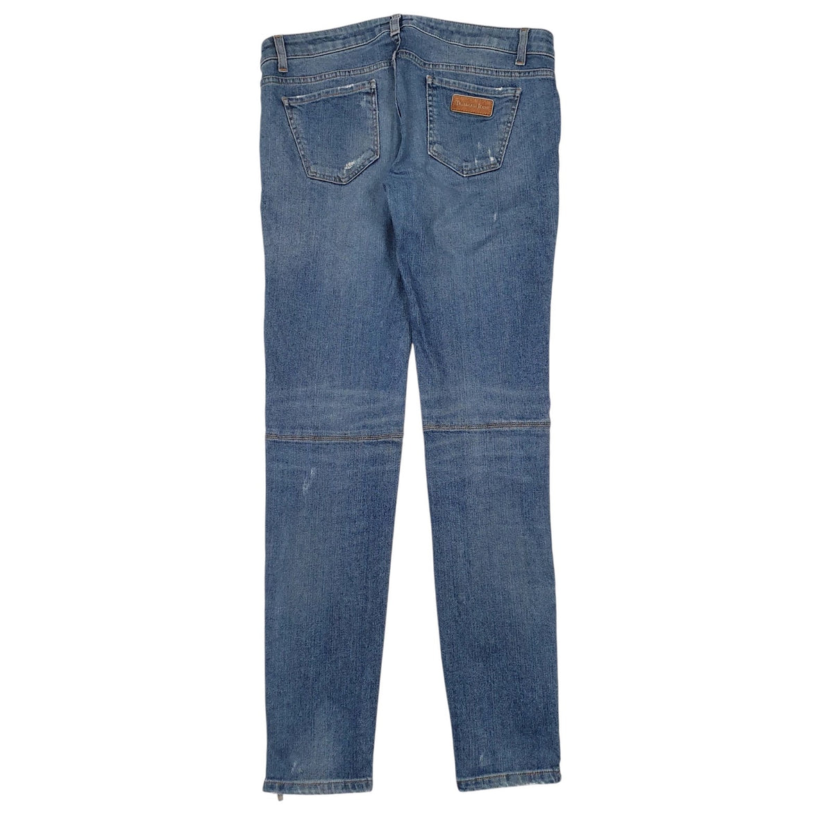 Womens Blue Trussardi Jeans Distressed  Jeans