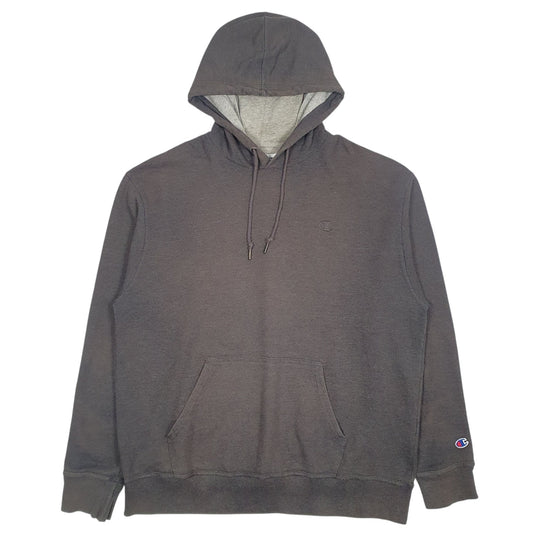 Mens Grey Champion  Hoodie Jumper