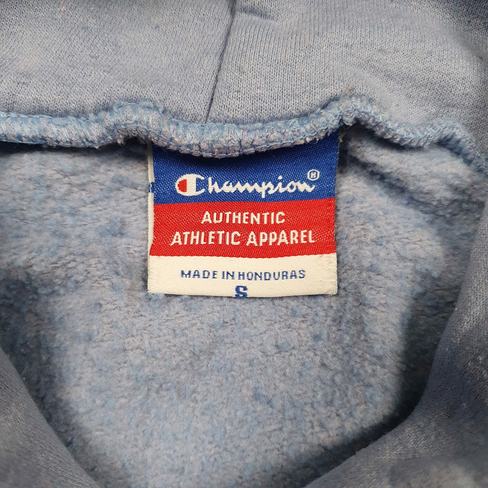 Womens Blue Champion  Hoodie Jumper