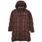 Womens Brown The North Face Longline Parka Trench 600  Coat